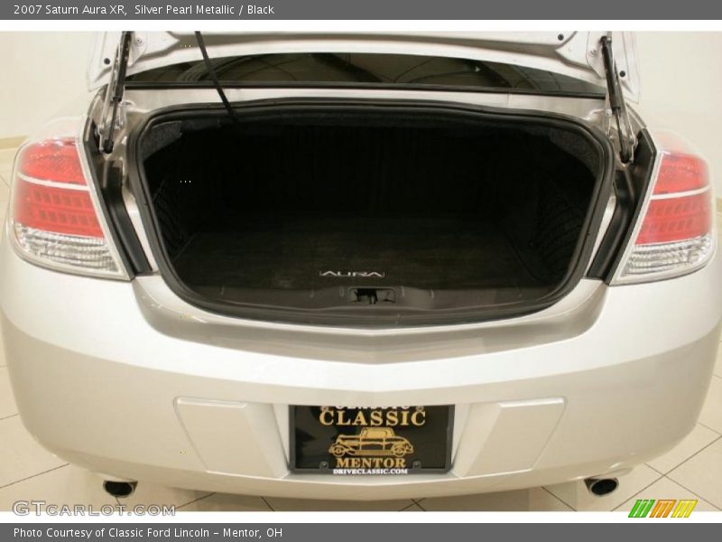 Silver Pearl Metallic / Black 2007 Saturn Aura XR