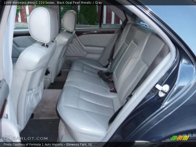 Black Opal Pearl Metallic / Gray 1996 Mercedes-Benz C 220 Sedan