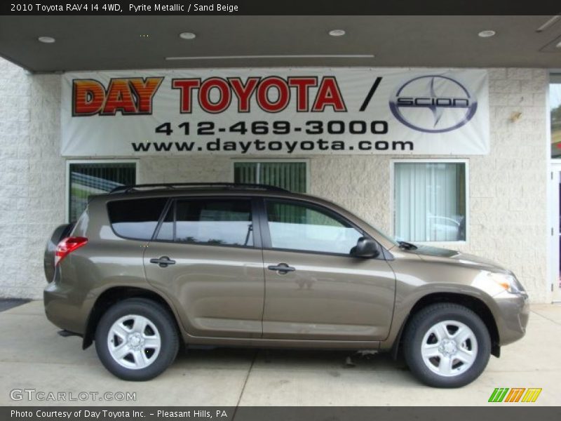 Pyrite Metallic / Sand Beige 2010 Toyota RAV4 I4 4WD