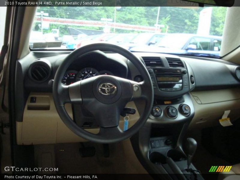 Pyrite Metallic / Sand Beige 2010 Toyota RAV4 I4 4WD