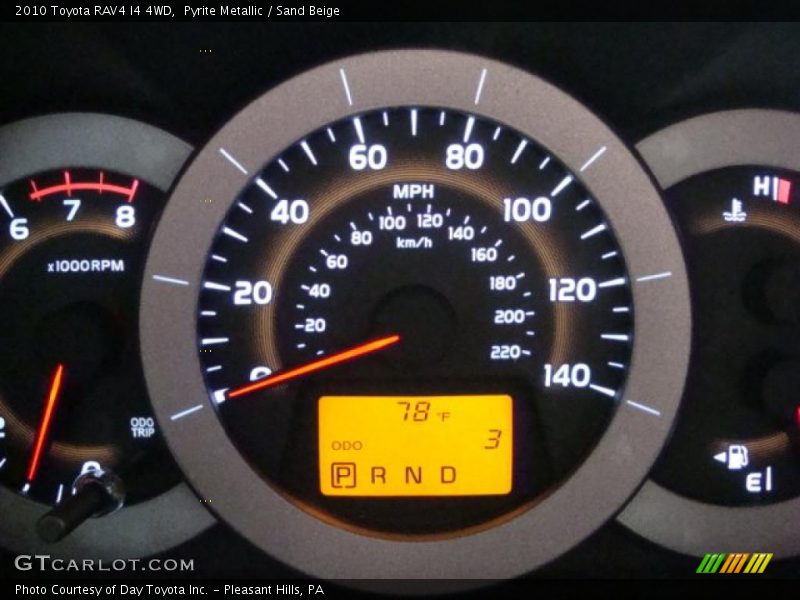 Pyrite Metallic / Sand Beige 2010 Toyota RAV4 I4 4WD