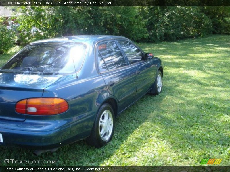Dark Blue-Green Metallic / Light Neutral 2000 Chevrolet Prizm