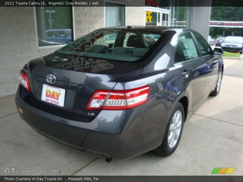 Magnetic Gray Metallic / Ash 2011 Toyota Camry LE