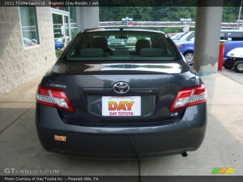 Magnetic Gray Metallic / Ash 2011 Toyota Camry LE