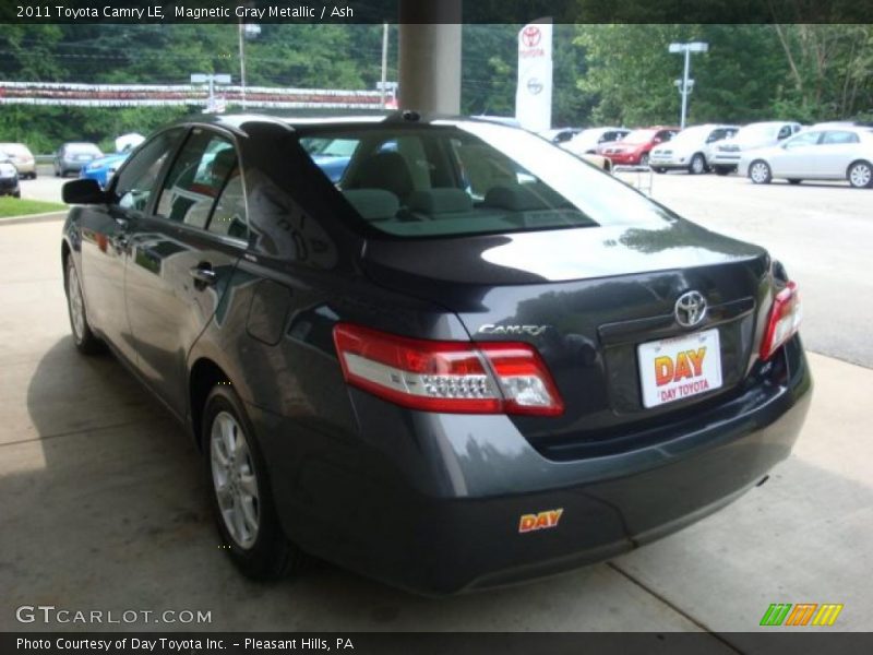 Magnetic Gray Metallic / Ash 2011 Toyota Camry LE