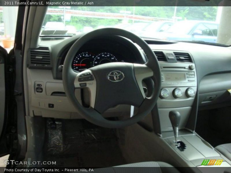 Magnetic Gray Metallic / Ash 2011 Toyota Camry LE