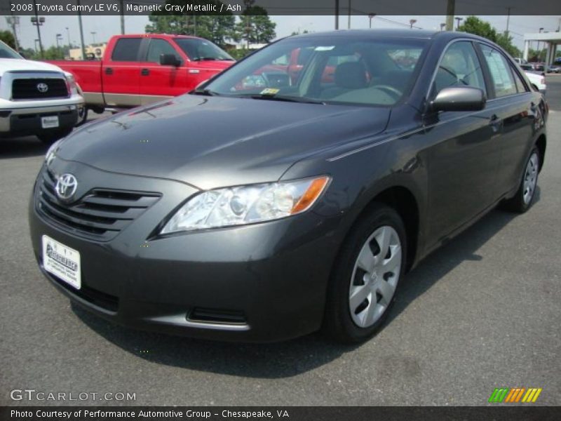 Magnetic Gray Metallic / Ash 2008 Toyota Camry LE V6
