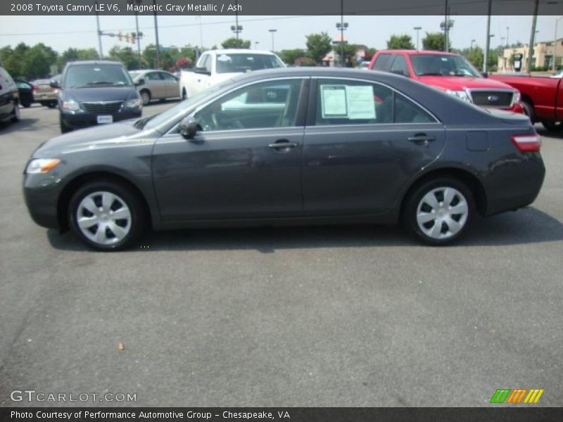 Magnetic Gray Metallic / Ash 2008 Toyota Camry LE V6