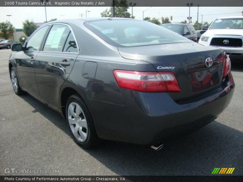 Magnetic Gray Metallic / Ash 2008 Toyota Camry LE V6