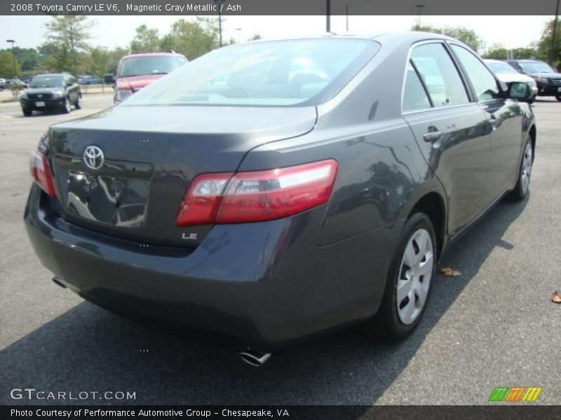 Magnetic Gray Metallic / Ash 2008 Toyota Camry LE V6