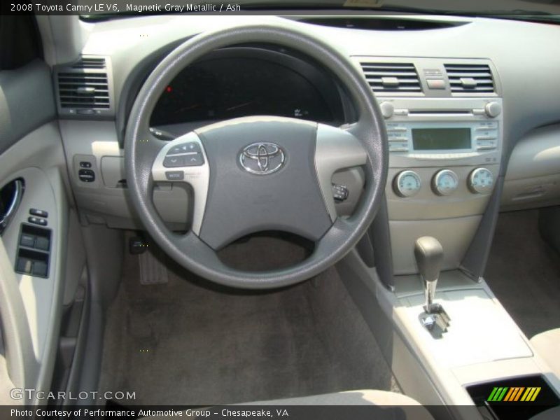 Magnetic Gray Metallic / Ash 2008 Toyota Camry LE V6