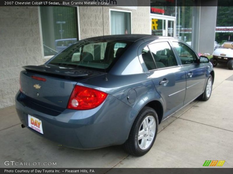 Blue Granite Metallic / Gray 2007 Chevrolet Cobalt LT Sedan