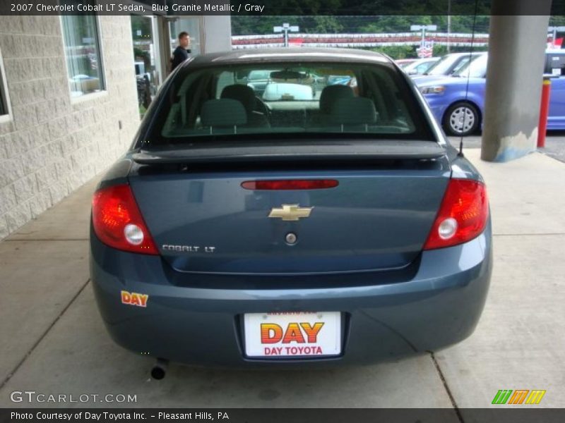 Blue Granite Metallic / Gray 2007 Chevrolet Cobalt LT Sedan