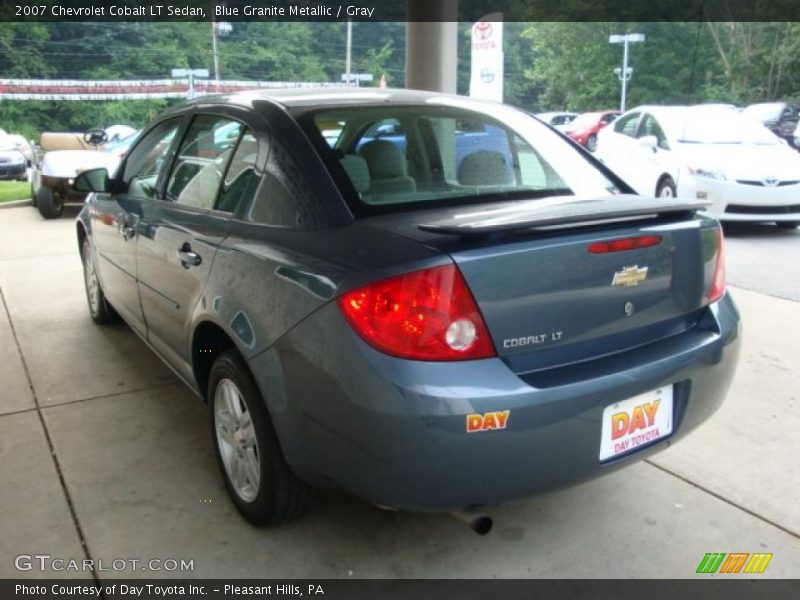 Blue Granite Metallic / Gray 2007 Chevrolet Cobalt LT Sedan