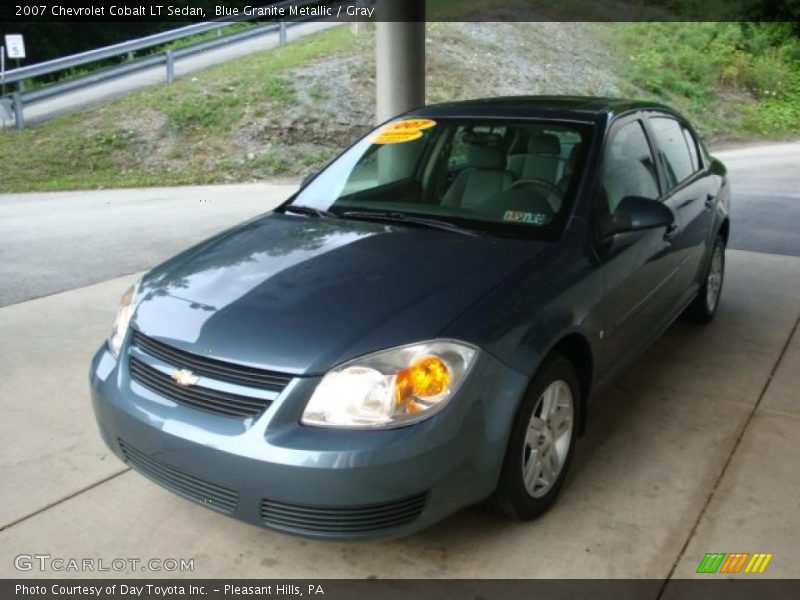 Blue Granite Metallic / Gray 2007 Chevrolet Cobalt LT Sedan