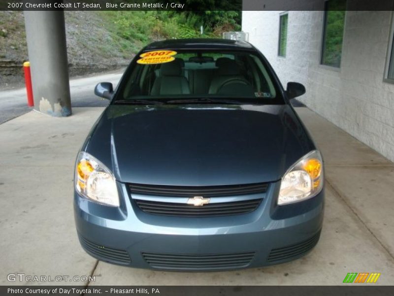 Blue Granite Metallic / Gray 2007 Chevrolet Cobalt LT Sedan