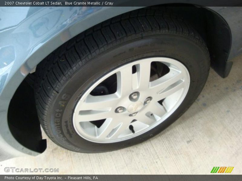 Blue Granite Metallic / Gray 2007 Chevrolet Cobalt LT Sedan