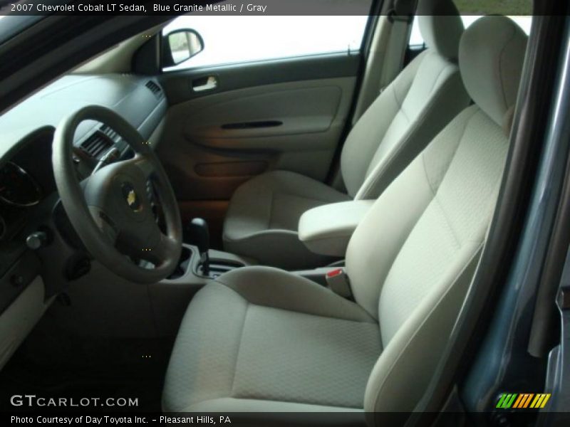 Blue Granite Metallic / Gray 2007 Chevrolet Cobalt LT Sedan