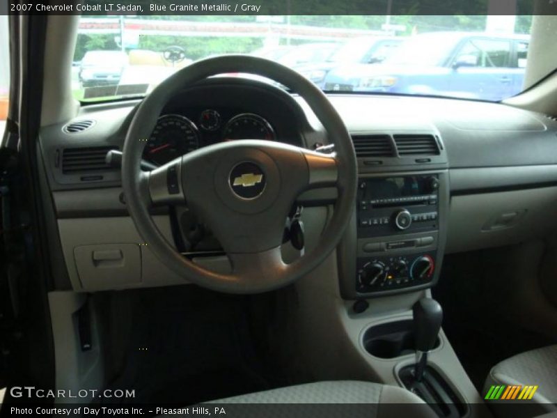 Blue Granite Metallic / Gray 2007 Chevrolet Cobalt LT Sedan