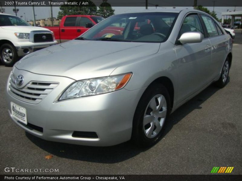 Titanium Metallic / Ash 2007 Toyota Camry LE