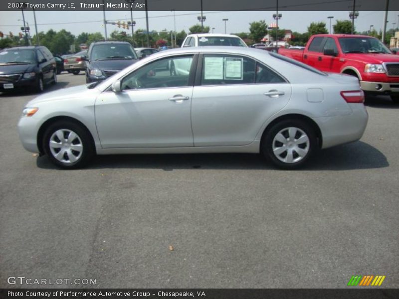 Titanium Metallic / Ash 2007 Toyota Camry LE