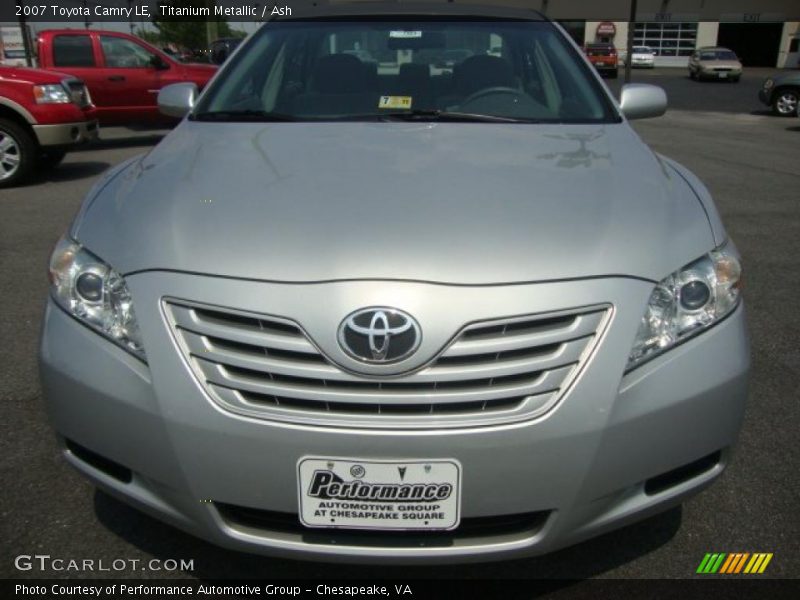 Titanium Metallic / Ash 2007 Toyota Camry LE