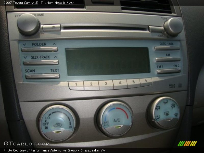 Titanium Metallic / Ash 2007 Toyota Camry LE