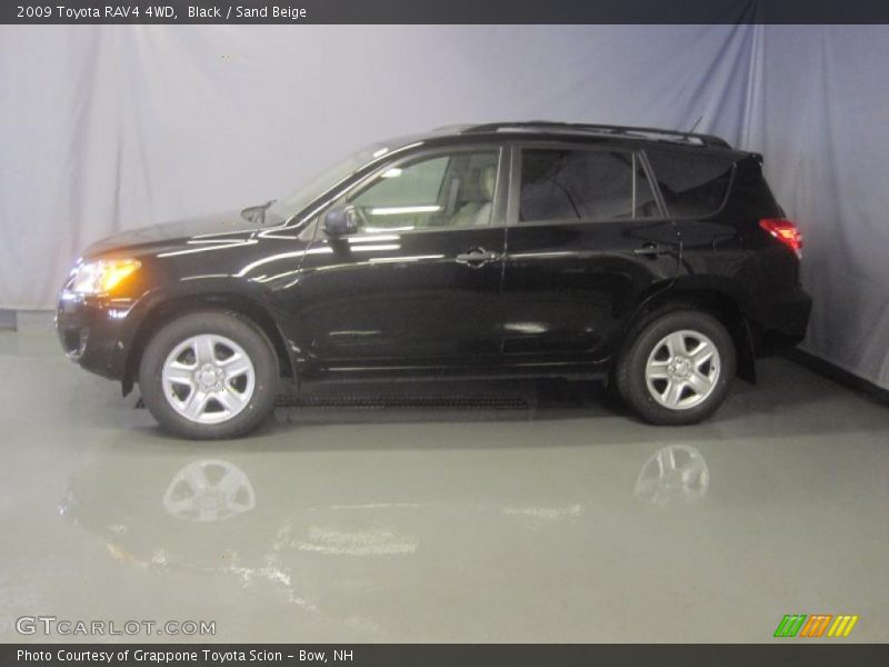 Black / Sand Beige 2009 Toyota RAV4 4WD