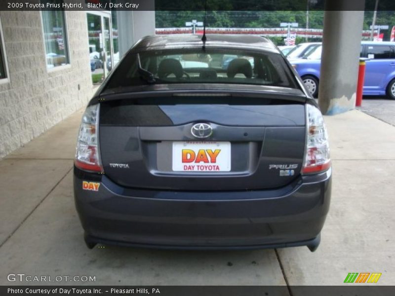 Black / Dark Gray 2009 Toyota Prius Hybrid