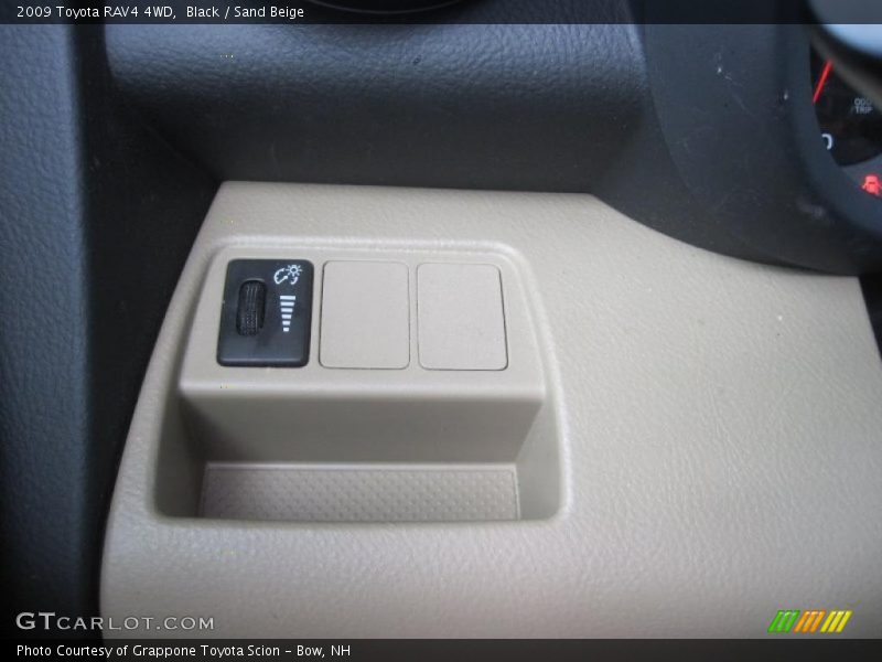 Black / Sand Beige 2009 Toyota RAV4 4WD