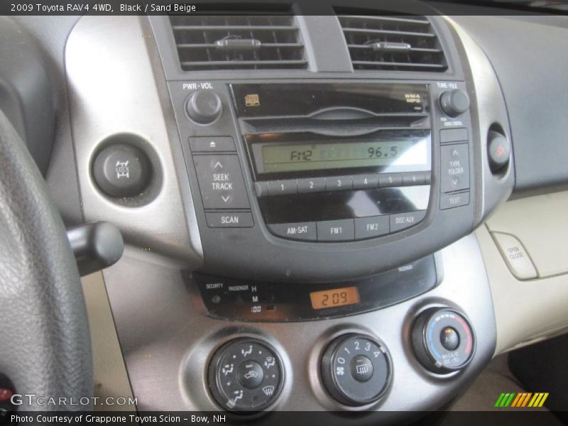 Black / Sand Beige 2009 Toyota RAV4 4WD