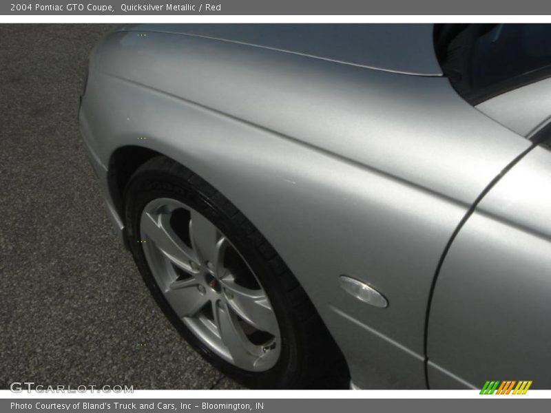 Quicksilver Metallic / Red 2004 Pontiac GTO Coupe