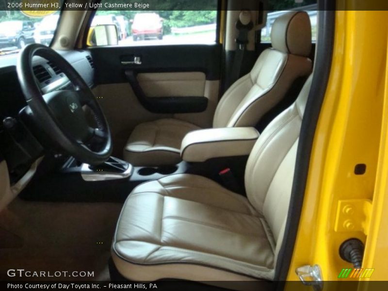 Yellow / Light Cashmere Beige 2006 Hummer H3
