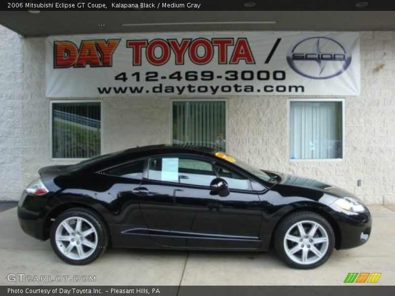 Kalapana Black / Medium Gray 2006 Mitsubishi Eclipse GT Coupe