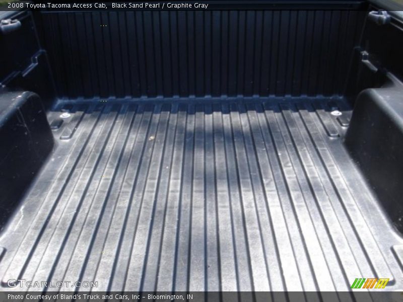 Black Sand Pearl / Graphite Gray 2008 Toyota Tacoma Access Cab