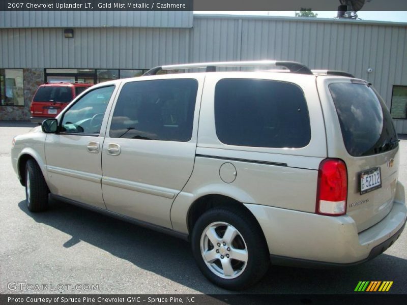 Gold Mist Metallic / Cashmere 2007 Chevrolet Uplander LT