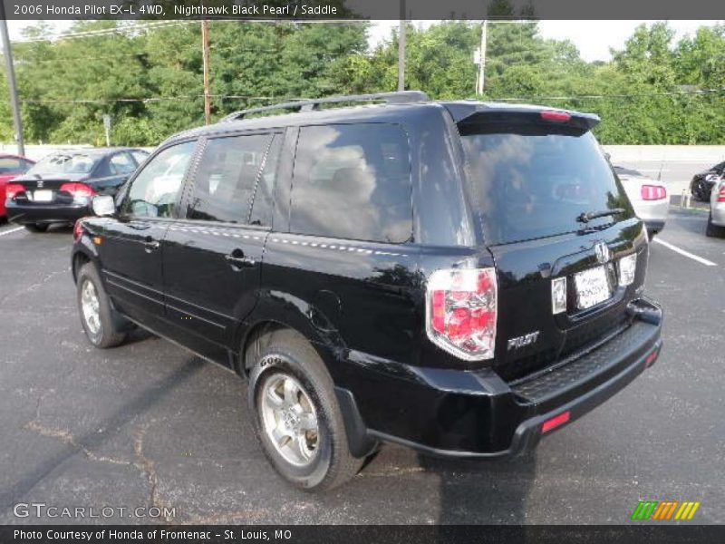 Nighthawk Black Pearl / Saddle 2006 Honda Pilot EX-L 4WD
