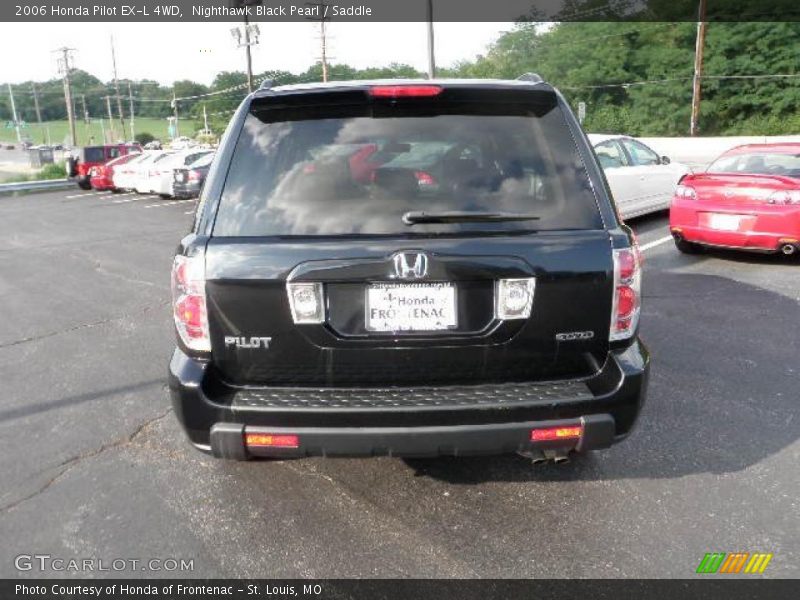 Nighthawk Black Pearl / Saddle 2006 Honda Pilot EX-L 4WD