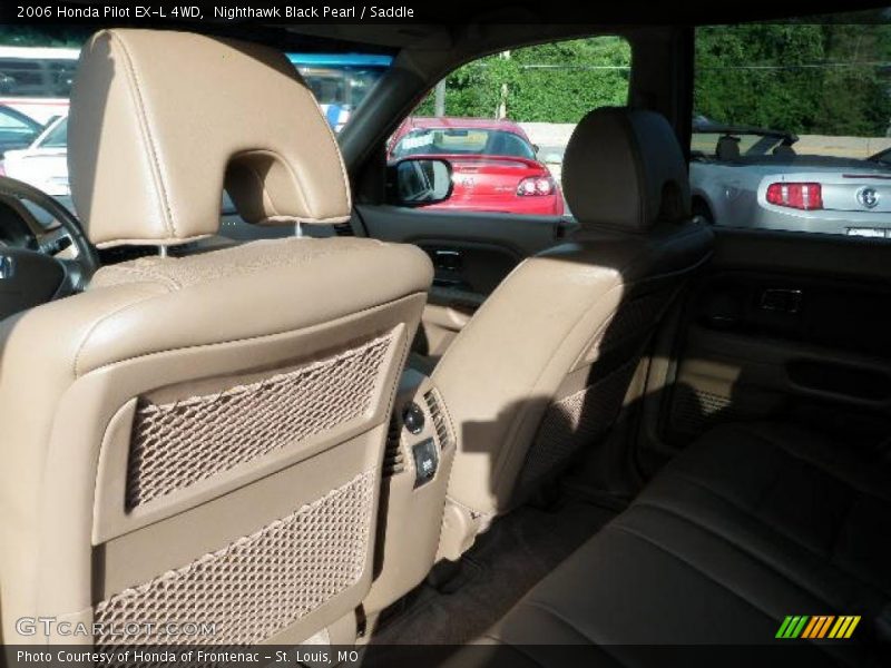 Nighthawk Black Pearl / Saddle 2006 Honda Pilot EX-L 4WD