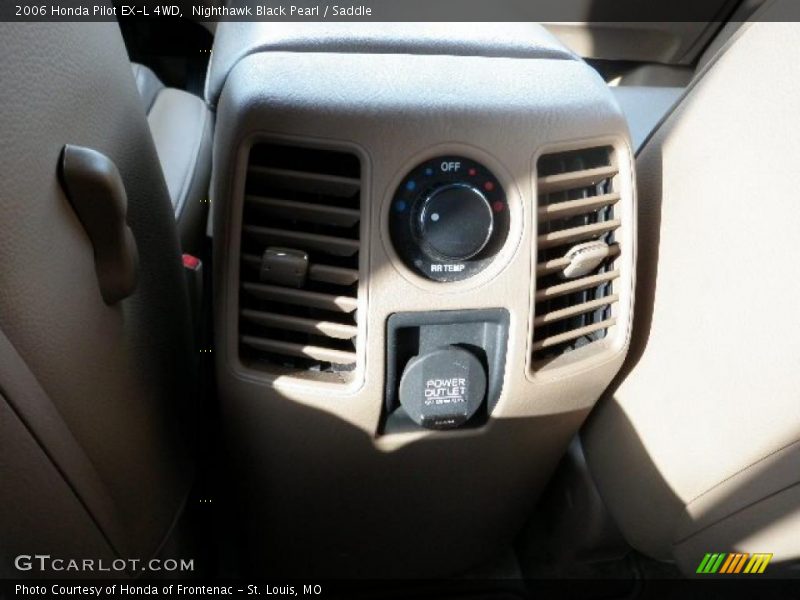 Nighthawk Black Pearl / Saddle 2006 Honda Pilot EX-L 4WD