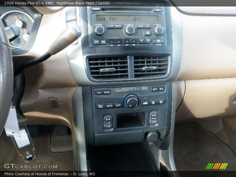Nighthawk Black Pearl / Saddle 2006 Honda Pilot EX-L 4WD