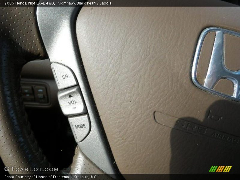 Nighthawk Black Pearl / Saddle 2006 Honda Pilot EX-L 4WD