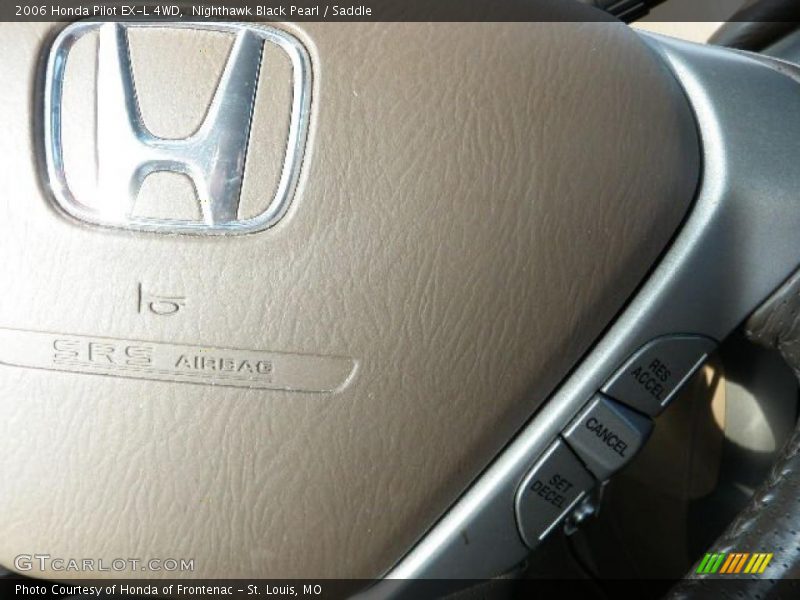 Nighthawk Black Pearl / Saddle 2006 Honda Pilot EX-L 4WD
