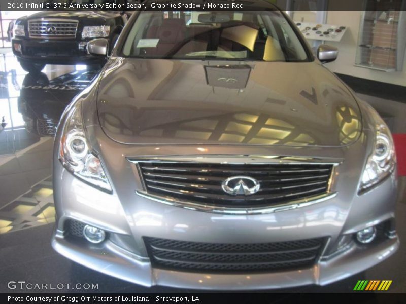 Graphite Shadow / Monaco Red 2010 Infiniti G  37 S Anniversary Edition Sedan