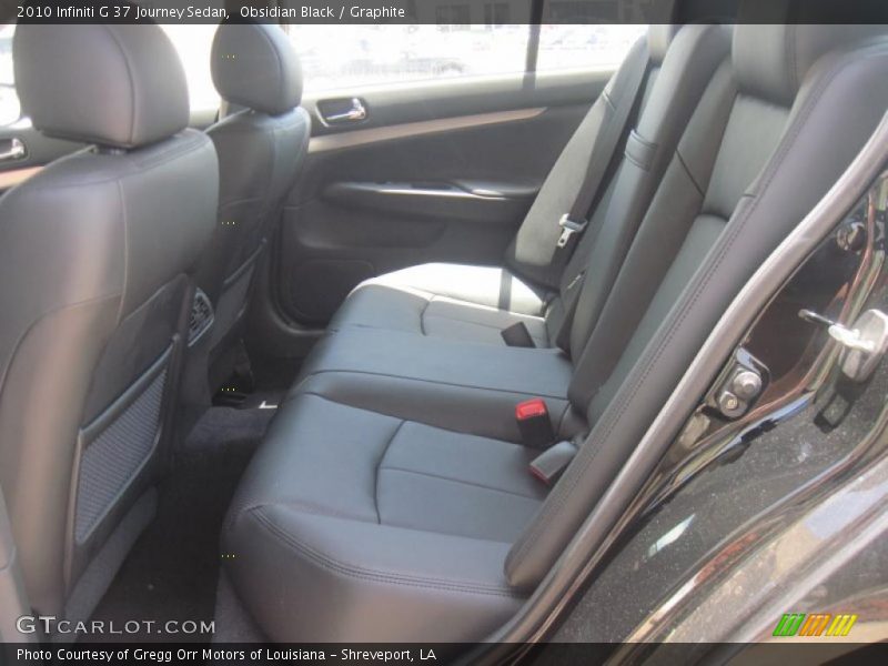 Obsidian Black / Graphite 2010 Infiniti G 37 Journey Sedan