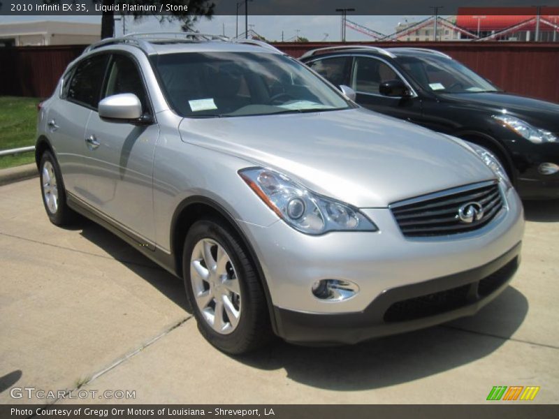 Liquid Platinum / Stone 2010 Infiniti EX 35