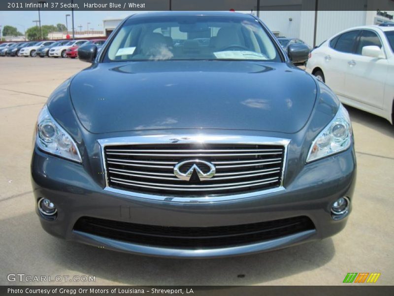 Harbour Blue / Wheat 2011 Infiniti M 37 Sedan