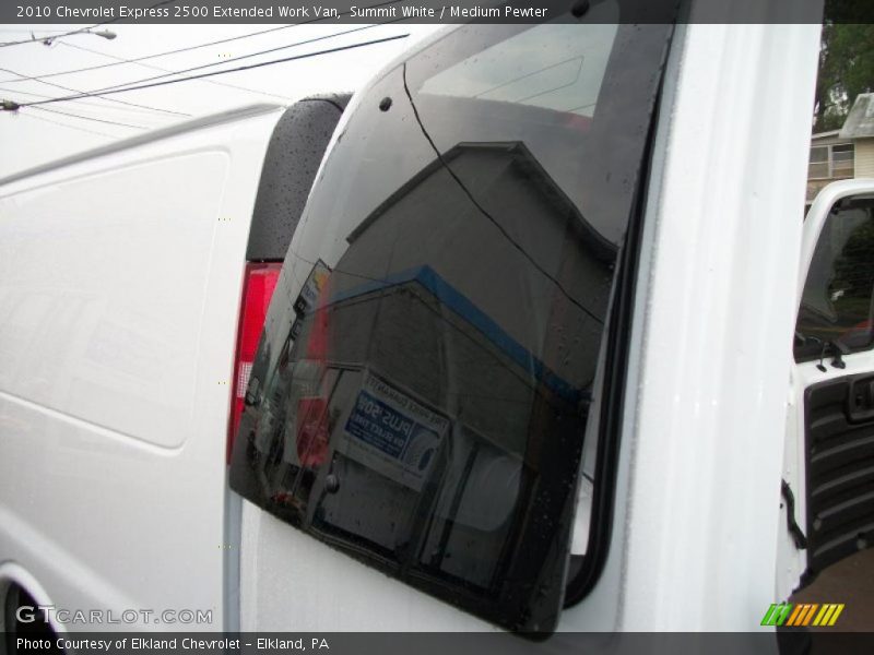 Summit White / Medium Pewter 2010 Chevrolet Express 2500 Extended Work Van