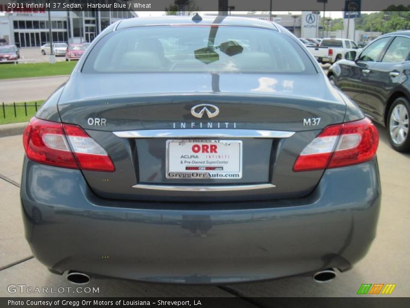 Harbour Blue / Wheat 2011 Infiniti M 37 Sedan
