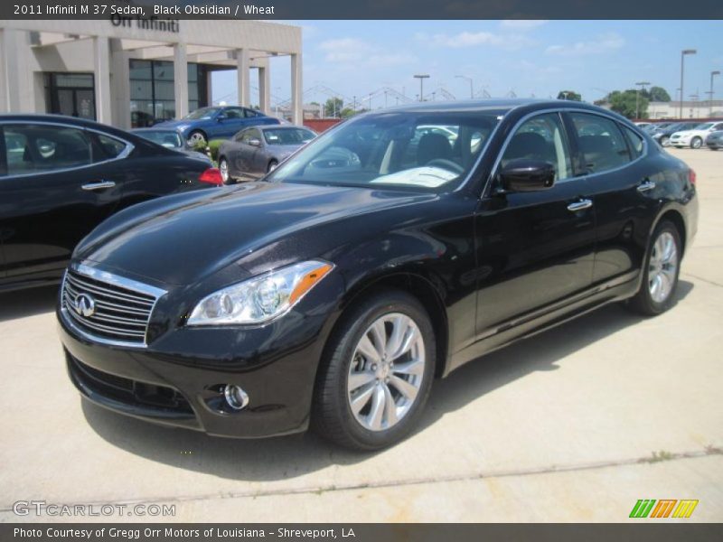 Black Obsidian / Wheat 2011 Infiniti M 37 Sedan